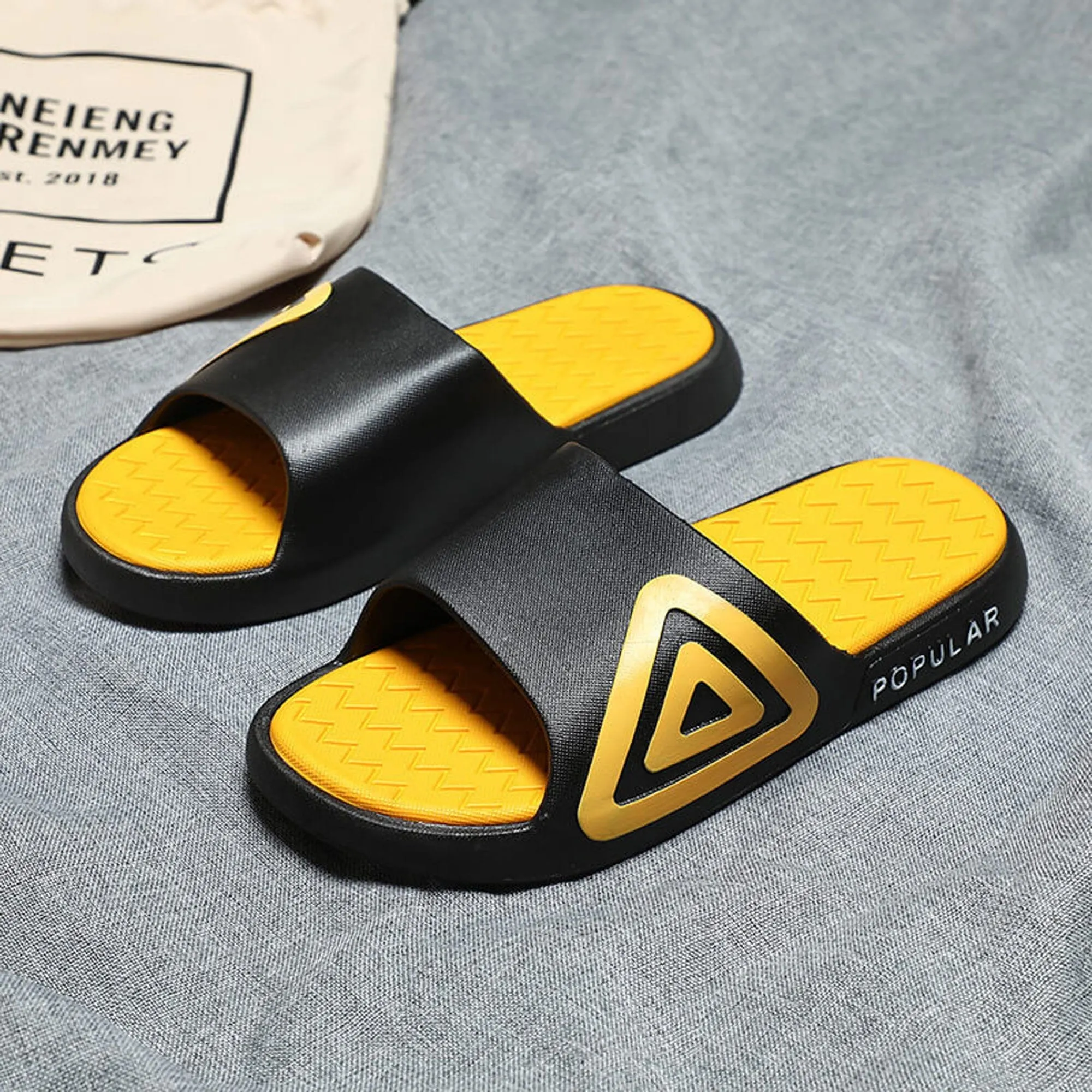 Men's Soft Bottom Outside Summer Slippers